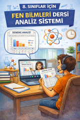 8.sınıflar için Fen Bilimleri Dersi Analiz Sistemi