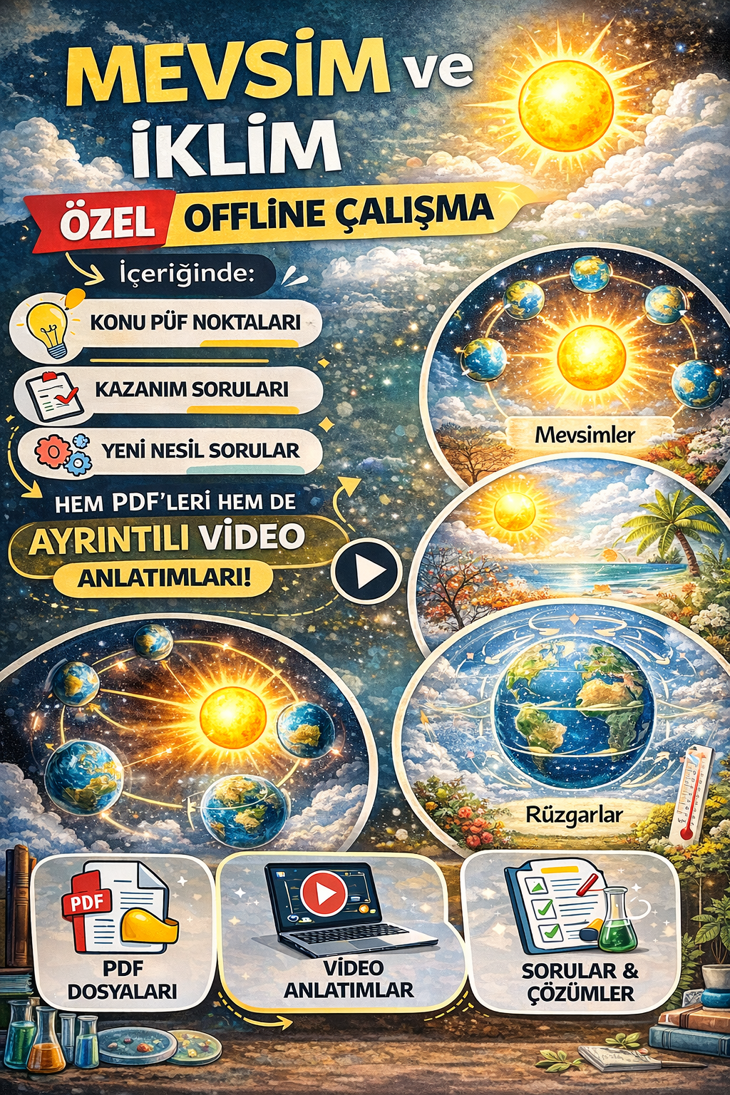 MEVSİMLER VE İKLİM ( 8.SINIF )