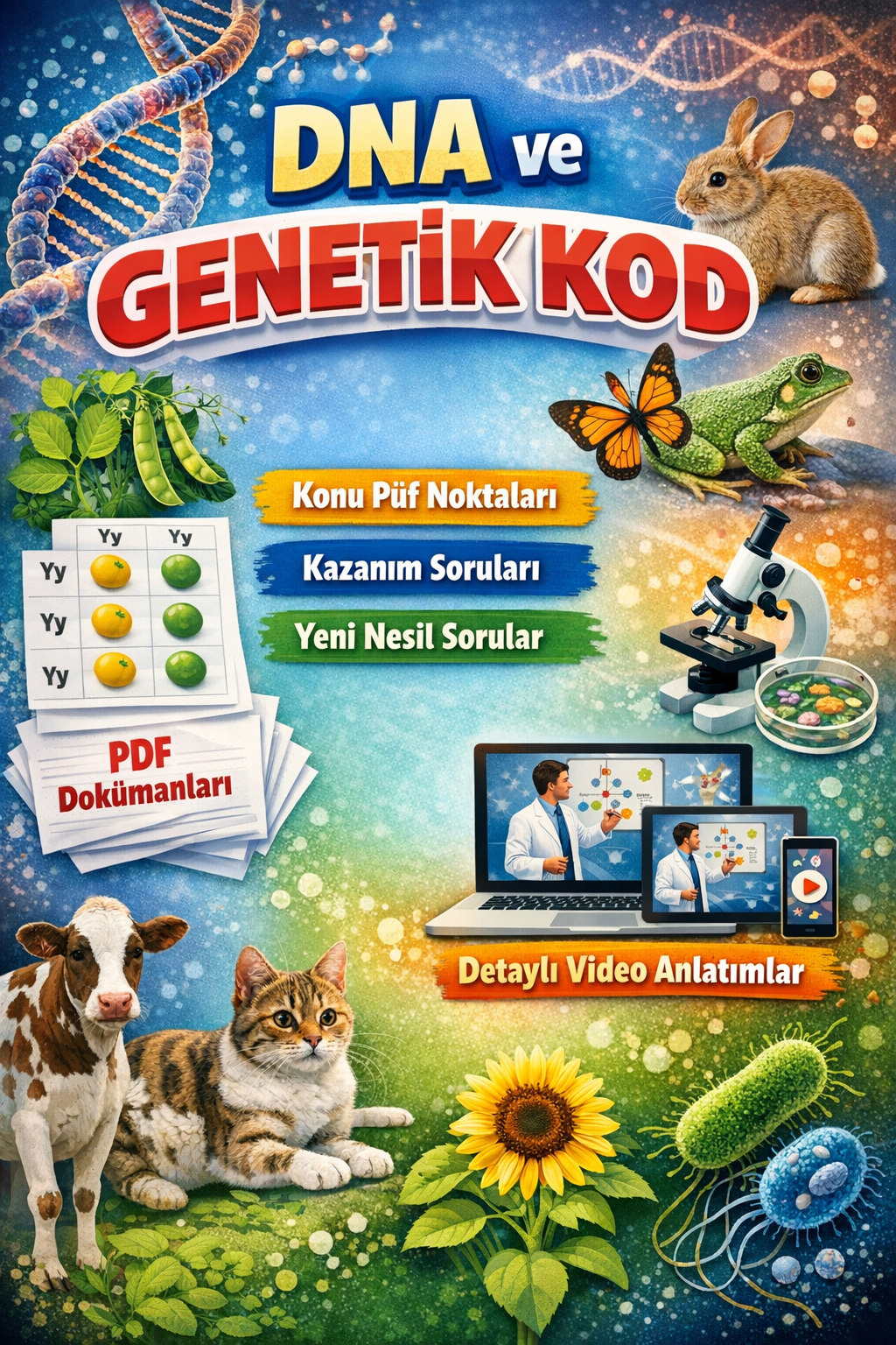 DNA VE GENETİK KOD  ( 8.SINIF )