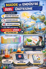 MADDE VE ENDÜSTRİ  ( 8.SINIF )