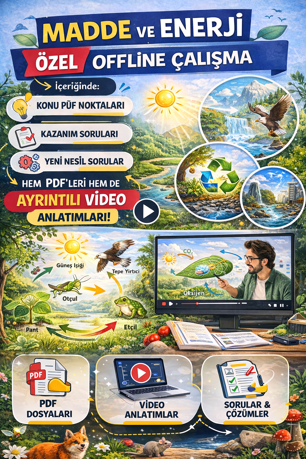 Enerji Dönüşümleri ve Çevre Bilimi  ( 8.SINIF )